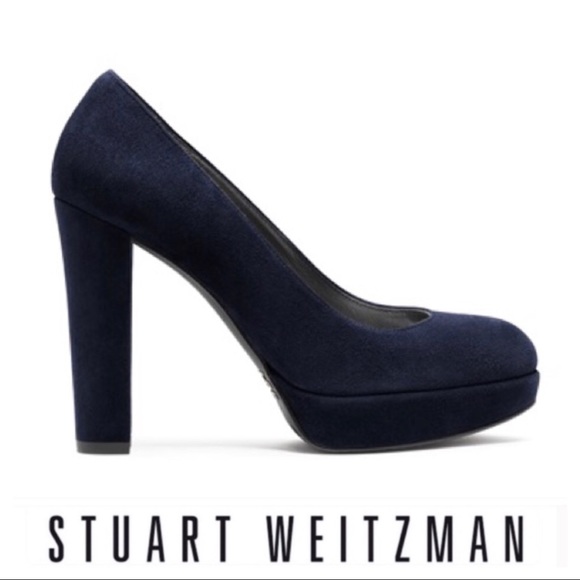 Stuart Weitzman Shoes - 💕SALE💕 Stuart Weitzman Navy Suede Strongswoon